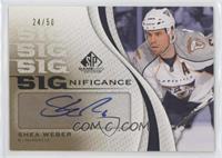 Shea Weber [EX to NM] #/50