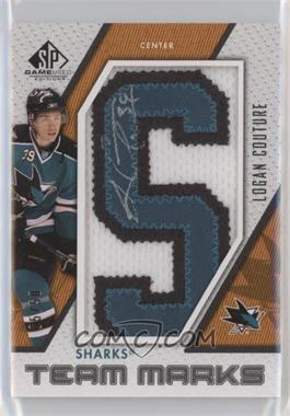 2010-11 SP Game Used Edition - Team Marks #TM-LC - Logan Couture /50