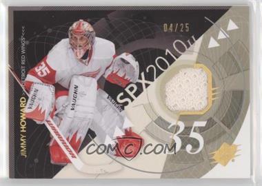 2010-11 SPx - [Base] - Spectrum #35 - Jimmy Howard /25