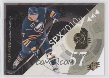 2010-11 SPx - [Base] #11 - Tyler Myers