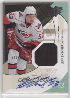 2010-11 SPx - [Base] #189 - Rookie Auto Jersey - Jeff Skinner /799