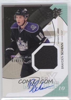 2010-11 SPx - [Base] #191 - Rookie Auto Jersey - Brayden Schenn /799