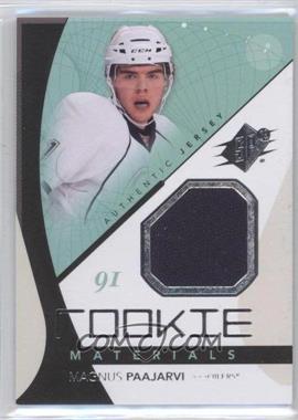 2010-11 SPx - Rookie Materials #RM-MP - Magnus Paajarvi