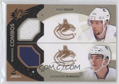 2010-11 SPx - Winning Combos #WC-KB - Ryan Kesler, Alexandre Burrows