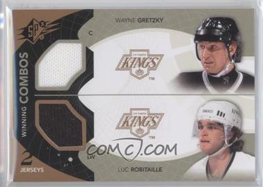 2010-11 SPx - Winning Combos #WC-RG - Wayne Gretzky, Luc Robitaille