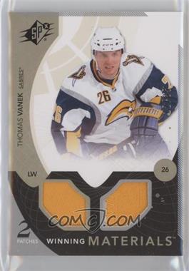 2010-11 SPx - Winning Materials - Patch #WM-TV - Thomas Vanek /35