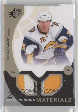 2010-11 SPx - Winning Materials - Patch #WM-TV - Thomas Vanek /35