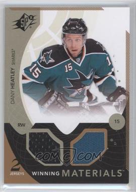 2010-11 SPx - Winning Materials #WM-DH - Dany Heatley