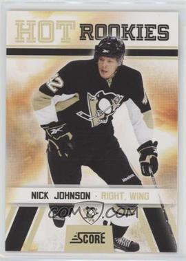 2010-11 Score - [Base] - French Back #502 - Hot Rookies - Nick Johnson