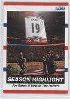 Season Highlight - Joe Earns a Spot in the Rafters (Joe Sakic)