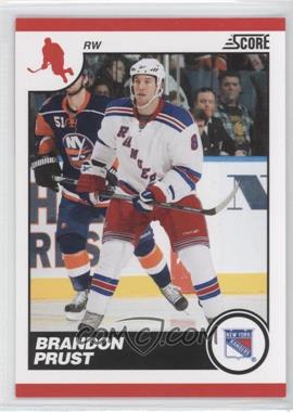 2010-11 Score - [Base] - Glossy #334 - Brandon Prust