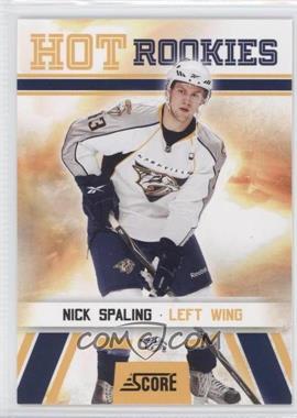2010-11 Score - [Base] - Glossy #525 - Hot Rookies - Nick Spaling