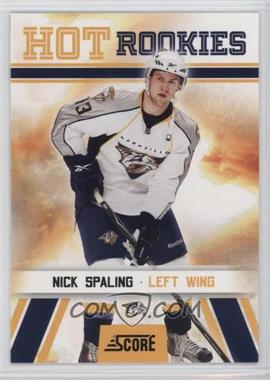 2010-11 Score - [Base] - Glossy #525 - Hot Rookies - Nick Spaling