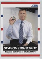 Season Highlight - Brodeur Sets Career Shutout Mark