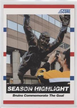 2010-11 Score - [Base] #24 - Season Highlight - Bruins Commemorate the Goal