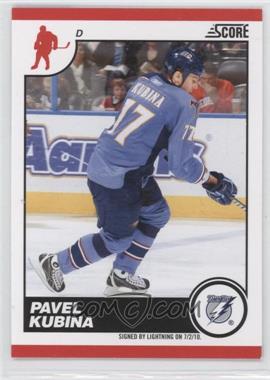 2010-11 Score - [Base] #435 - Pavel Kubina