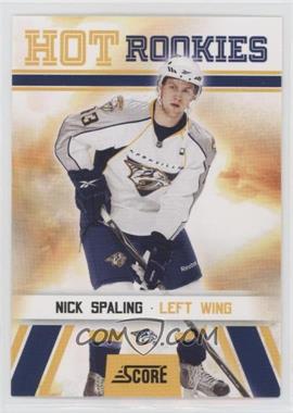 2010-11 Score - [Base] #525 - Hot Rookies - Nick Spaling [EX to NM]