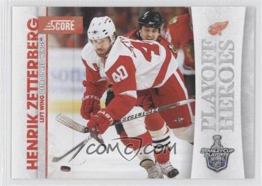 2010-11 Score - Playoff Heroes #15 - Henrik Zetterberg