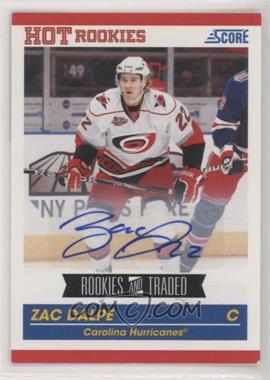 2010-11 Score Rookies & Traded - [Base] - Signatures #595 - Zac Dalpe