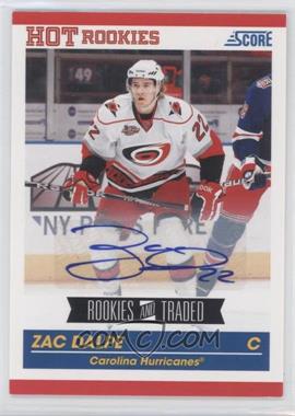 2010-11 Score Rookies & Traded - [Base] - Signatures #595 - Zac Dalpe