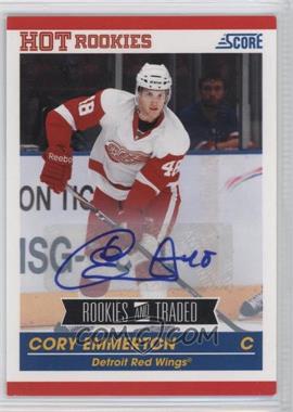 2010-11 Score Rookies & Traded - [Base] - Signatures #606 - Cory Emmerton