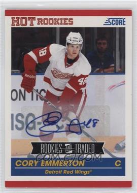 2010-11 Score Rookies & Traded - [Base] - Signatures #606 - Cory Emmerton