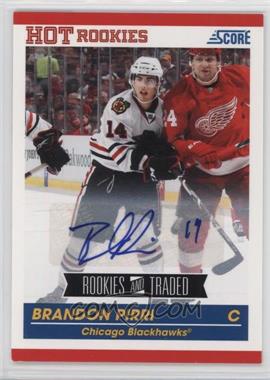 2010-11 Score Rookies & Traded - [Base] - Signatures #651 - Brandon Pirri