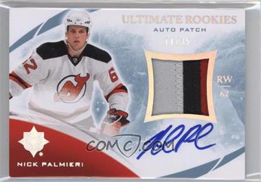 2010-11 Ultimate Collection - [Base] - Patch #123 - Ultimate Rookies Autographed - Nick Palmieri /35 [Noted]