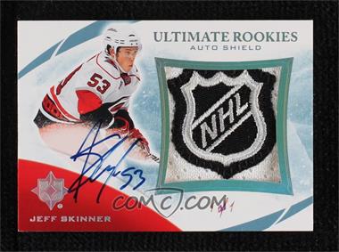 2010-11 Ultimate Collection - [Base] - Shield #109 - Ultimate Rookies Autographed - Jeff Skinner /1