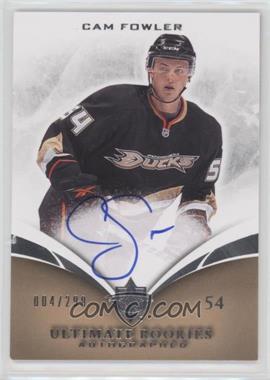 2010-11 Ultimate Collection - [Base] #101 - Ultimate Rookies Autographed - Cam Fowler /299 [EX to NM]