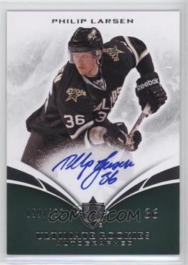 2010-11 Ultimate Collection - [Base] #113 - Ultimate Rookies Autographed - Philip Larsen /299