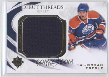 2010-11 Ultimate Collection - Debut Threads - Jersey #DT-JE - Jordan Eberle /200