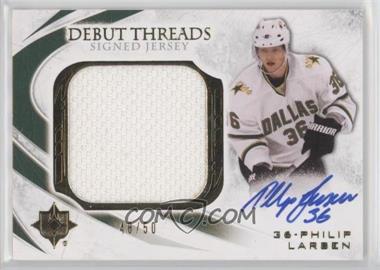 2010-11 Ultimate Collection - Debut Threads - Signed Jersey #SDT-LA - Philip Larsen /50