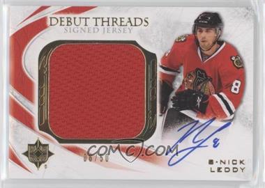 2010-11 Ultimate Collection - Debut Threads - Signed Jersey #SDT-NL - Nick Leddy /50