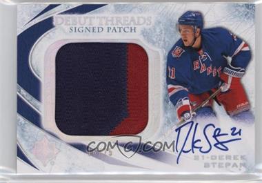2010-11 Ultimate Collection - Debut Threads - Signed Patch #SDT-DS - Derek Stepan /25