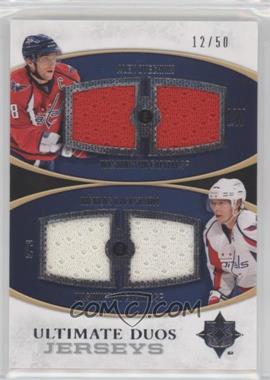 2010-11 Ultimate Collection - Ultimate Duos Jerseys #UDJ-OB - Alex Ovechkin, Nicklas Backstrom /50