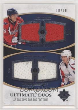2010-11 Ultimate Collection - Ultimate Duos Jerseys #UDJ-OB - Alex Ovechkin, Nicklas Backstrom /50