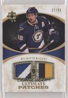 David Backes #/35