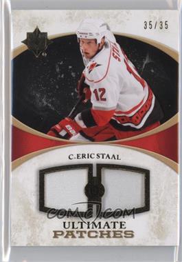 2010-11 Ultimate Collection - Ultimate Jerseys - Patches #UJ-ES - Eric Staal /35