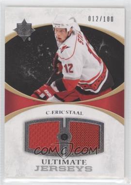 2010-11 Ultimate Collection - Ultimate Jerseys #UJ-ES - Eric Staal /100