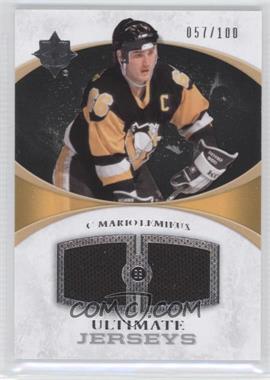 2010-11 Ultimate Collection - Ultimate Jerseys #UJ-ML - Mario Lemieux /100