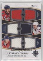 Alex Ovechkin, Nicklas Backstrom, Mike Green #/25