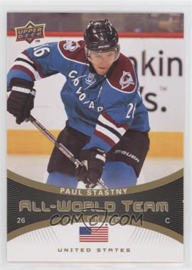 2010-11 Upper Deck - All-World Team #AW-22 - Paul Stastny