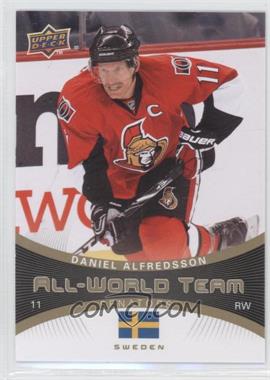 2010-11 Upper Deck - All-World Team #AW-27 - Daniel Alfredsson