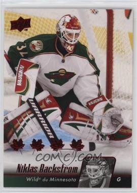 2010-11 Upper Deck - [Base] - French Red #102 - Niklas Backstrom /25