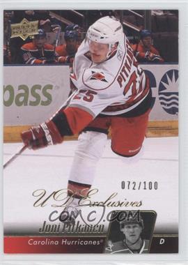 2010-11 Upper Deck - [Base] - UD Exclusives #164 - Joni Pitkanen /100