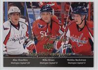 Checklist - Alex Ovechkin, Mike Green, Nicklas Backstrom [EX to NM] #…