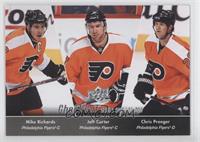 Checklist - Mike Richards, Jeff Carter, Chris Pronger