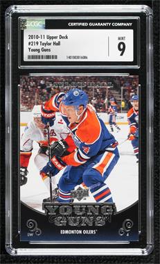 2010-11 Upper Deck - [Base] #219 - Young Guns - Taylor Hall [CGC 9 Mint]