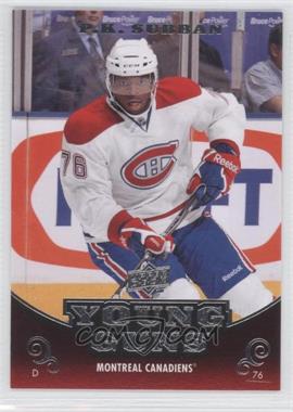 2010-11 Upper Deck - [Base] #231 - Young Guns - P.K. Subban